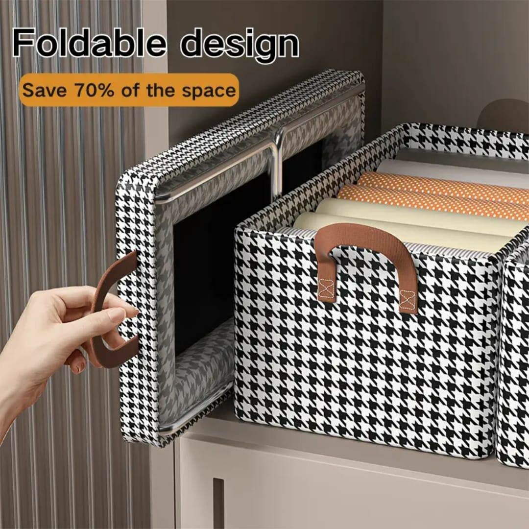 Boîte de rangement pliable design élégant