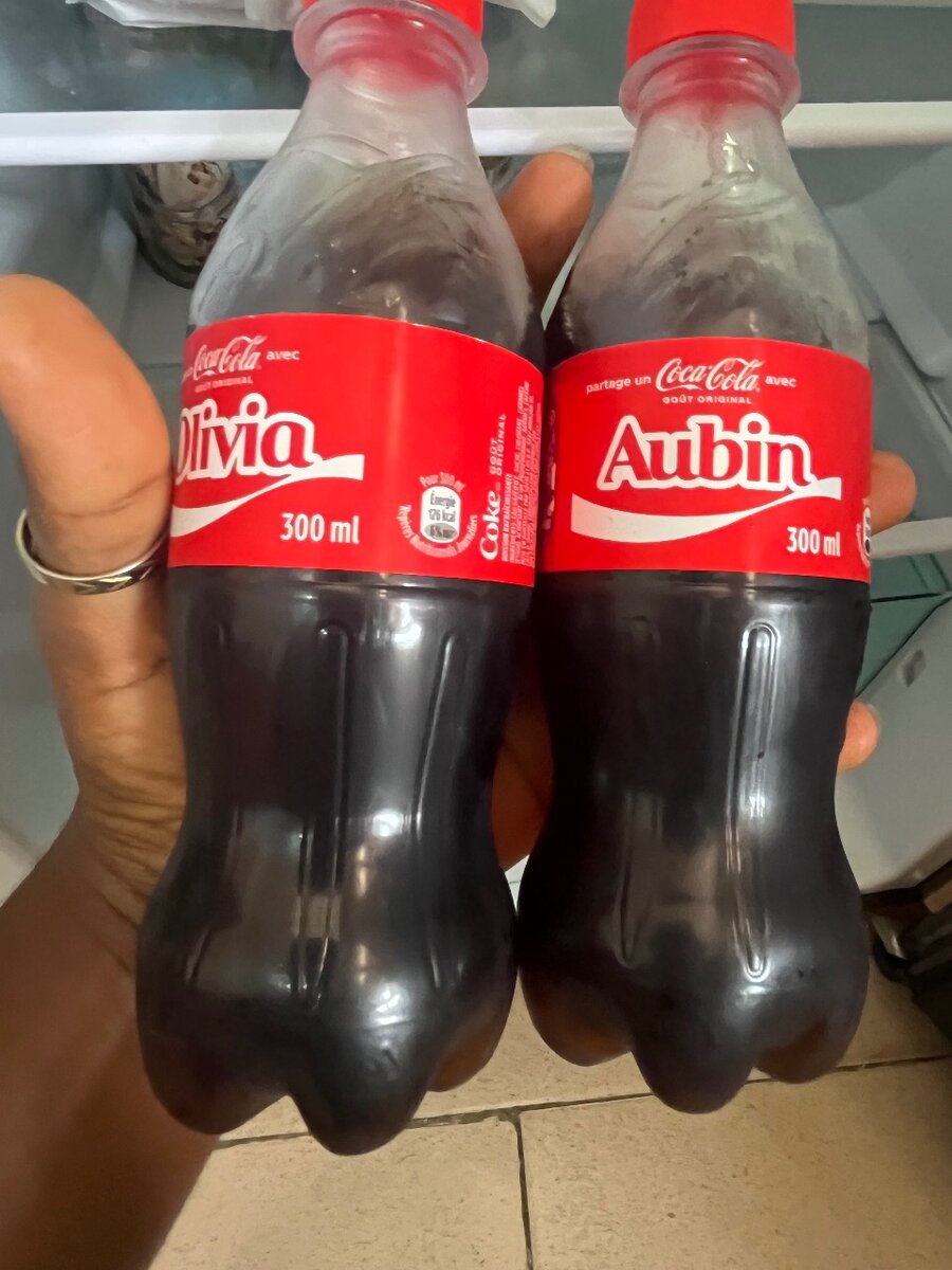 Bouteilles Coca-Cola Personnalisées