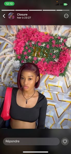 Perruque Bob Lace Front