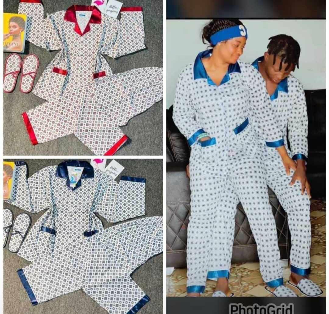 Unisex pijamas for adults