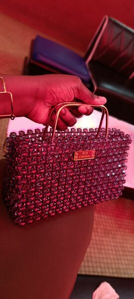 Sac à main en manche de fer