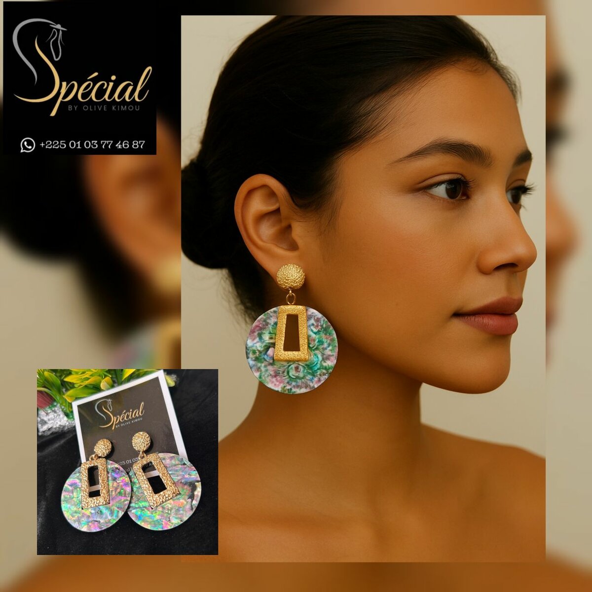 Boucles d'Oreilles chic