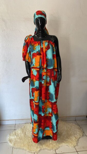 Robe Africaine Colorée