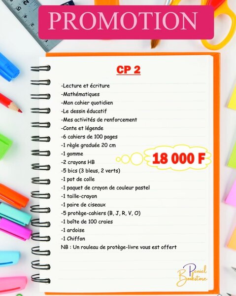 Kit Scolaire CP2