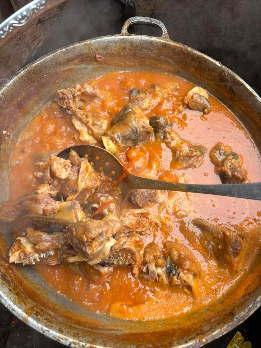 Soupe épicée au poulet