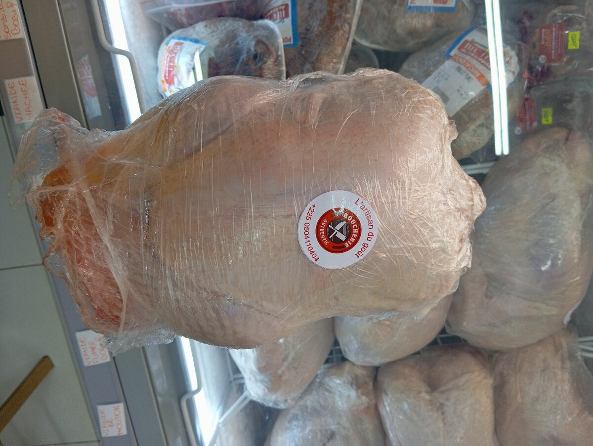 Grosse dinde entière de 5kilo