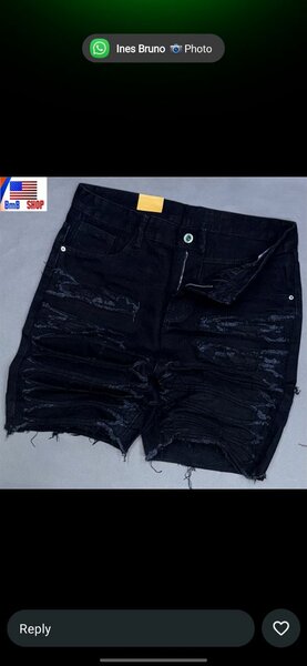 Trendy Men's Denim Shorts