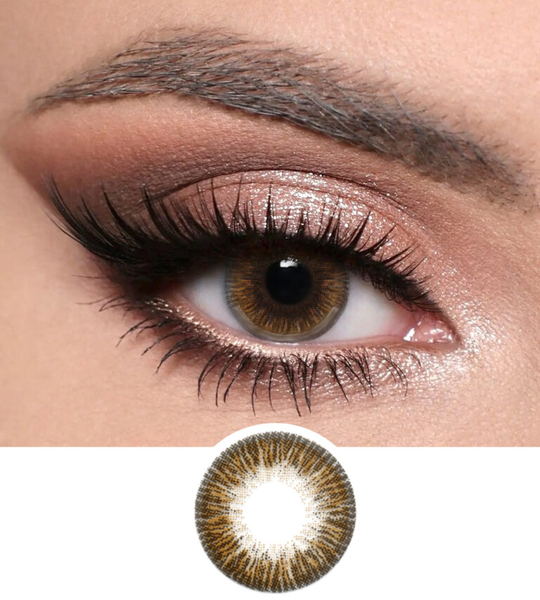 Optiano linses Enchant Brown