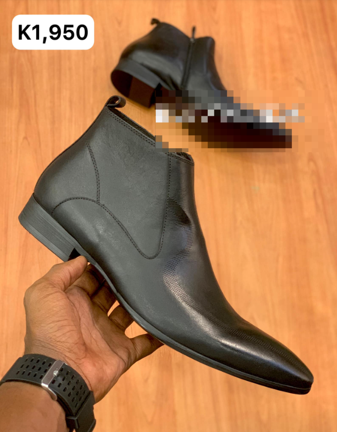 beige and blue sneakers