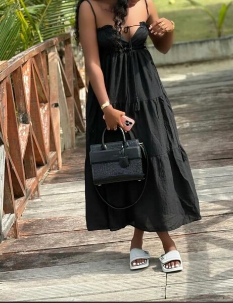 Robe d'été longue fluide