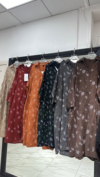 Лёновое Платье Рубашка