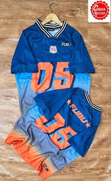 Maillot de rugby bleue