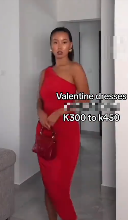 Women's red Dress