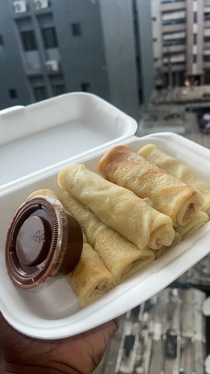 Crêpes fraîches à emporter