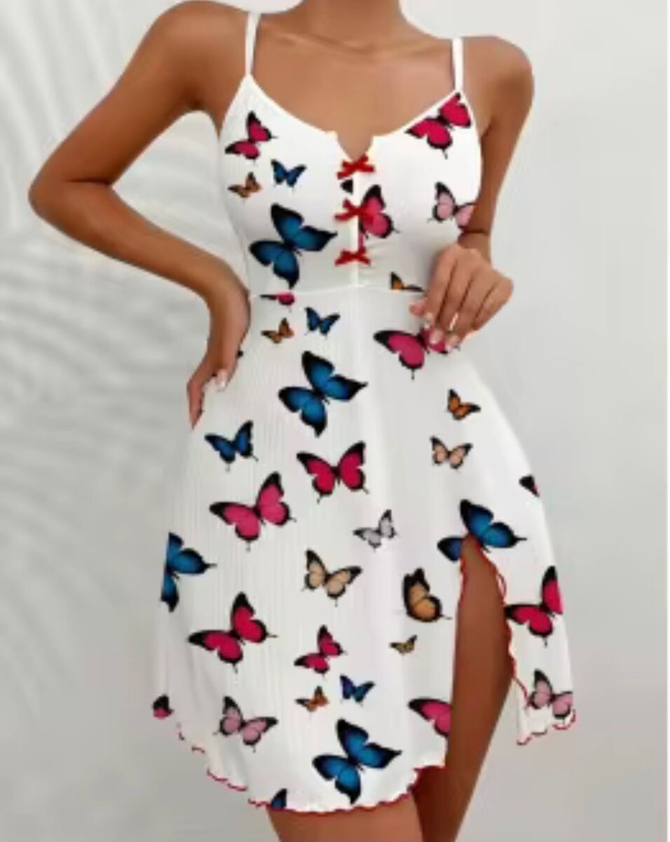 Robe d'été papillon élégante