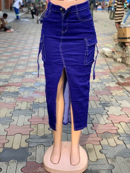 Denim skirt