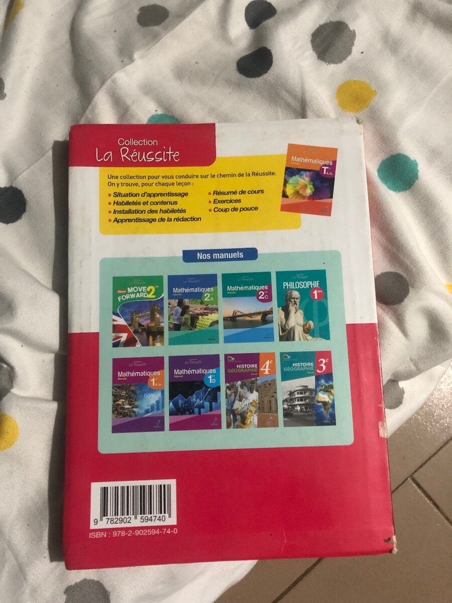 Manuel Mathématiques TD