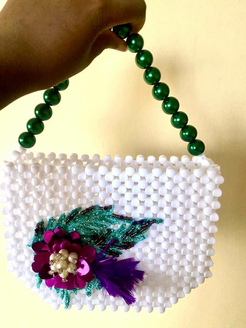 beaded bag