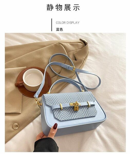 Sac à main élégant avec verrou