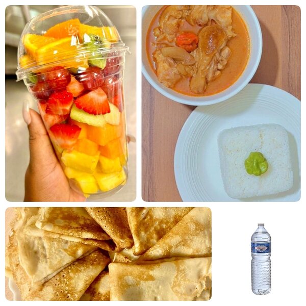 Soupe et pack dessert