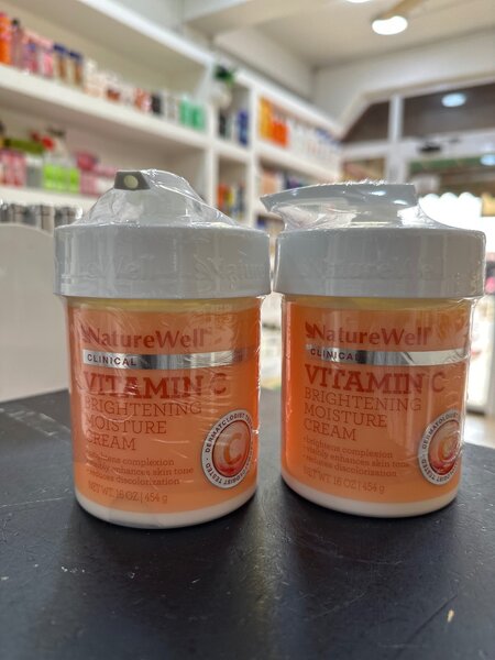 Nature well vitamin c brightening moisture cream
