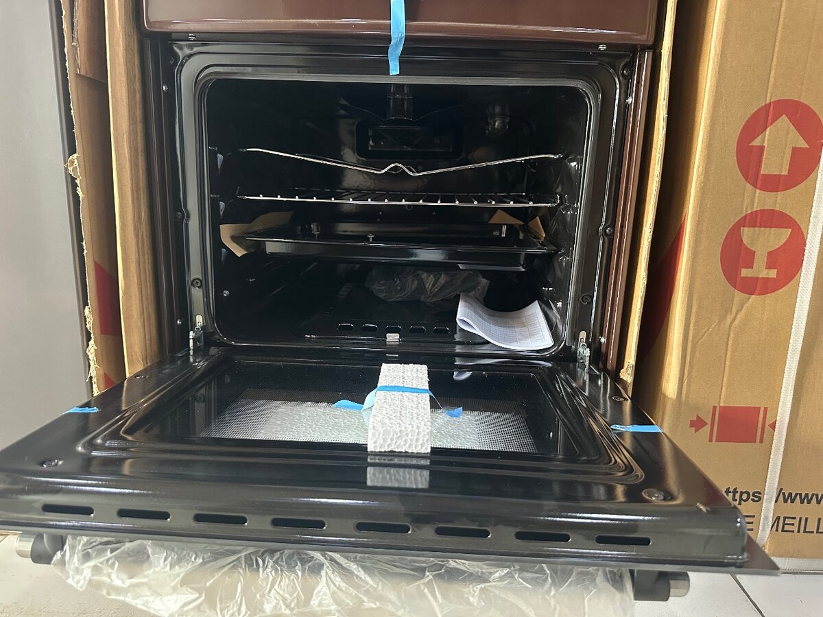 Cuisinière à gaz avec four électrique Millenium