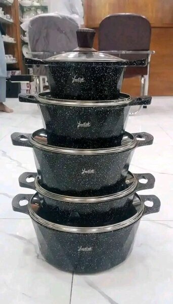 12 pcs nonstick cookware set