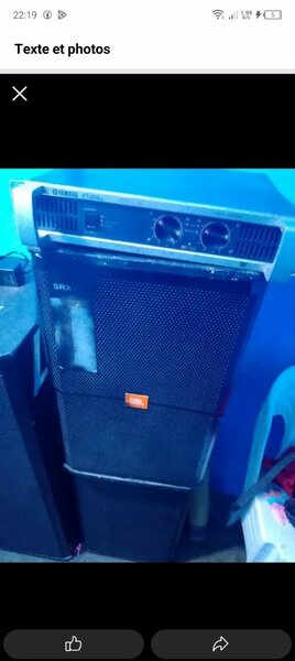 Enceintes JBL SRX 725