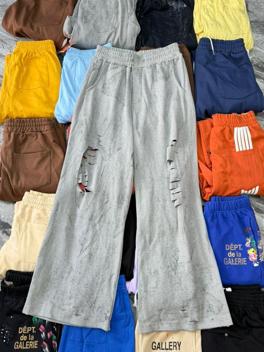 Pantalons décontractés larges