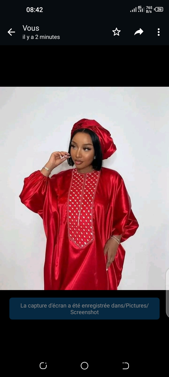 Boubou élégant