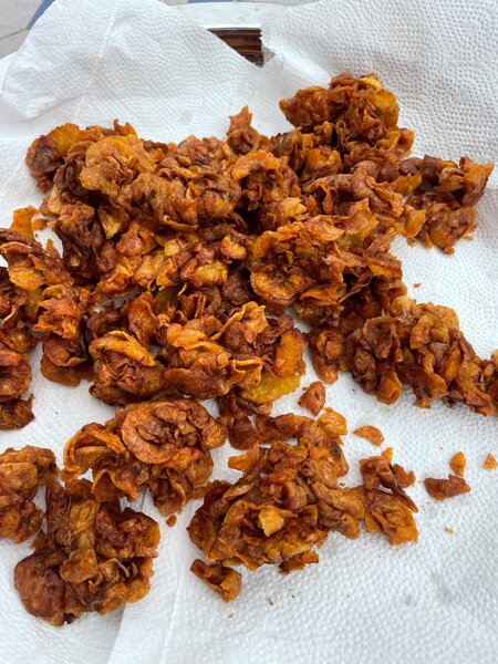 Chips de banane croustillants