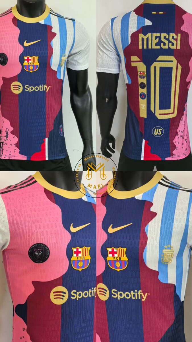 Maillot de football Ronaldo Messi