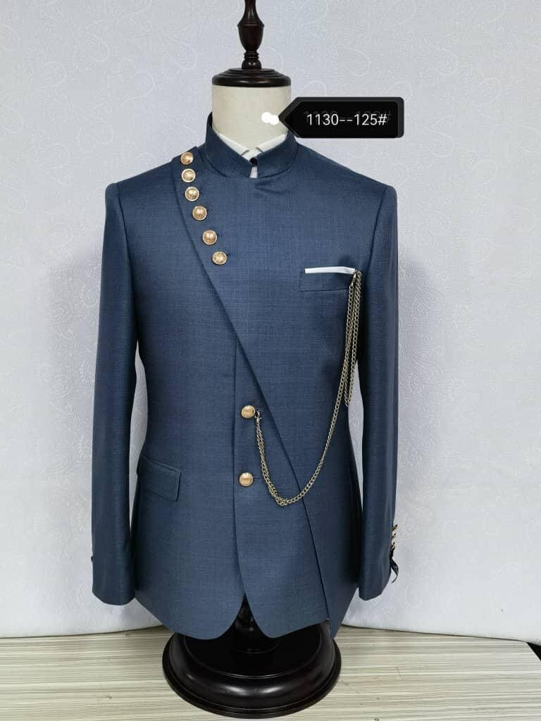 Veste homme élégante avec chaînes