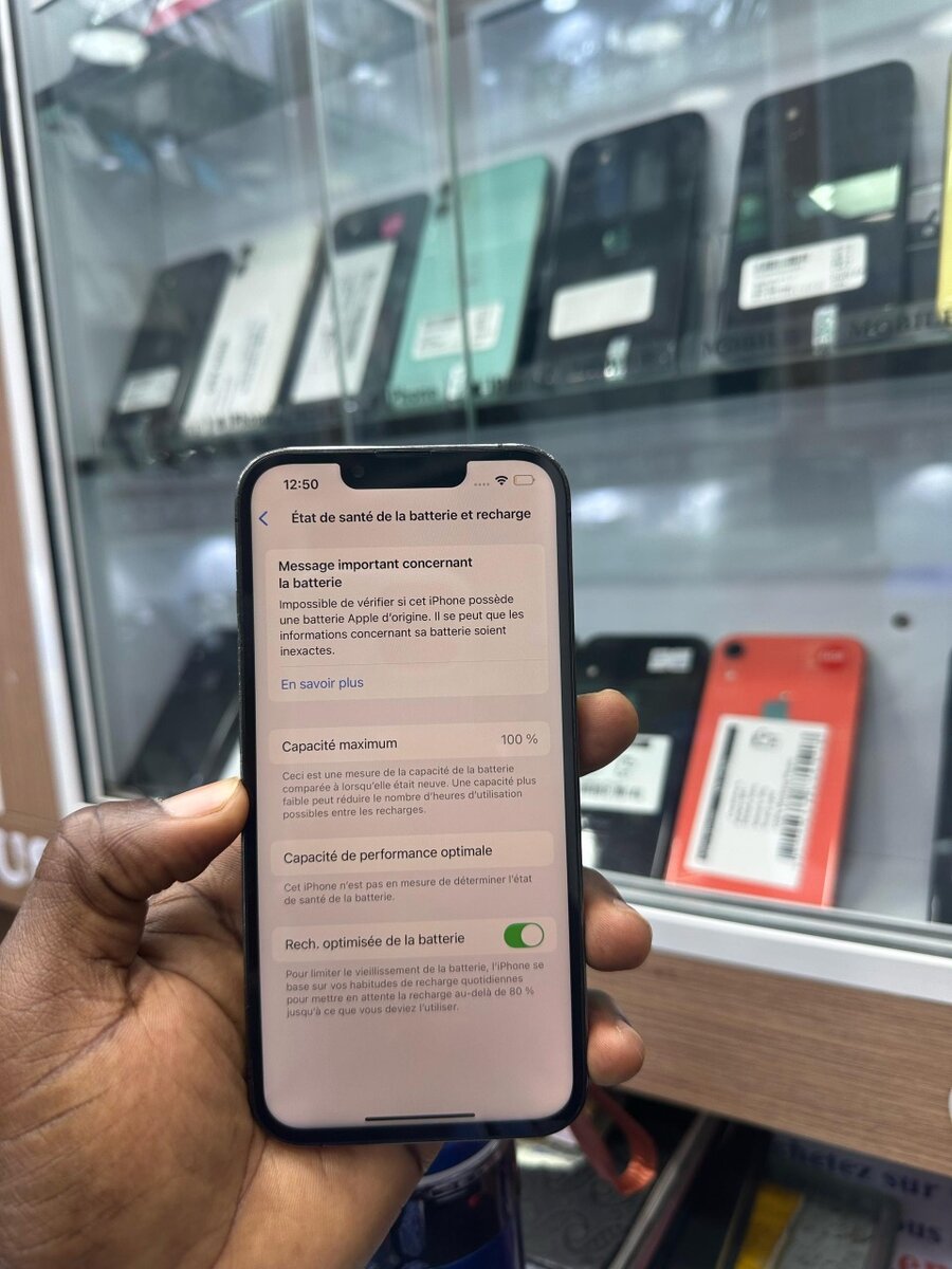 13 pro 128giga écran et batter