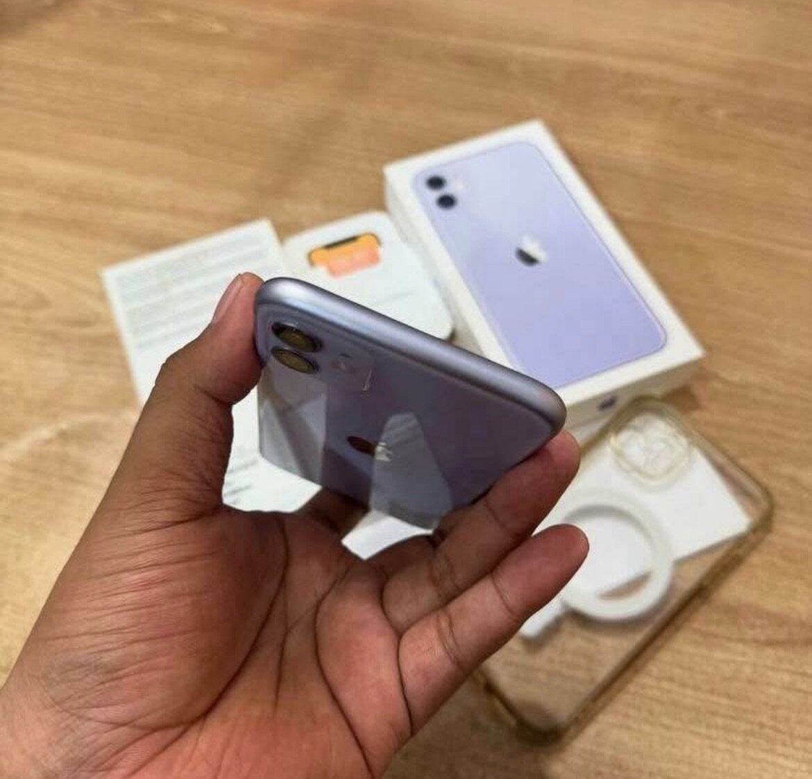 Smartphone Apple Violet