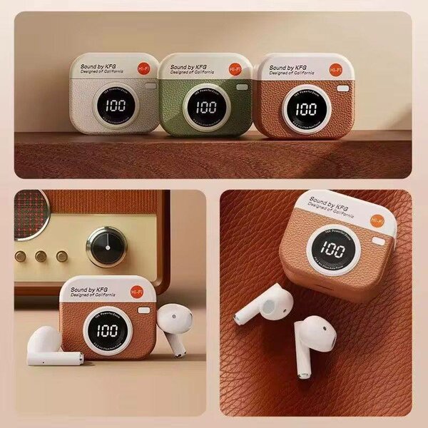Écouteurs Bluetooth Vintage