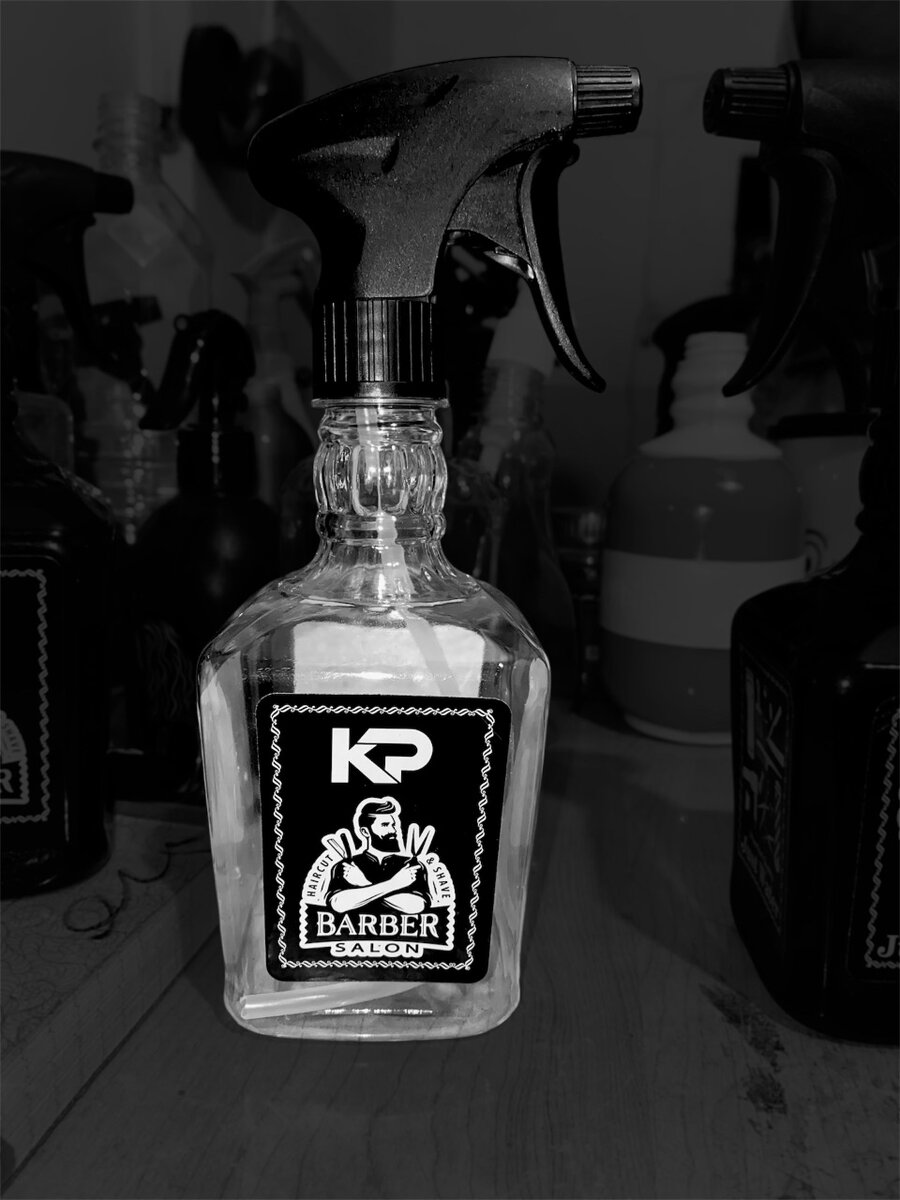 Retro Style Barber Salon Water Sprayer Bottle High-Quality