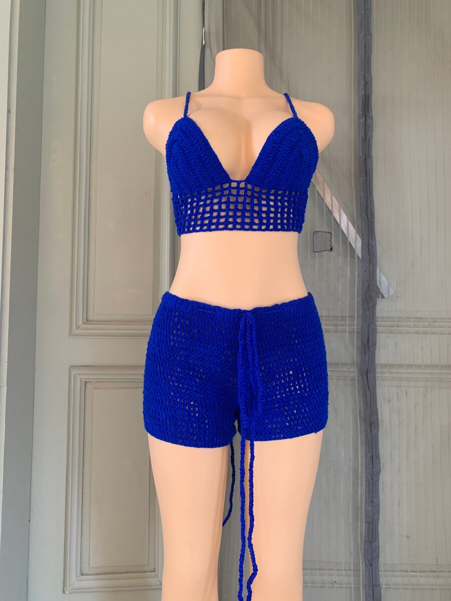 Ensemble bikini crochet
