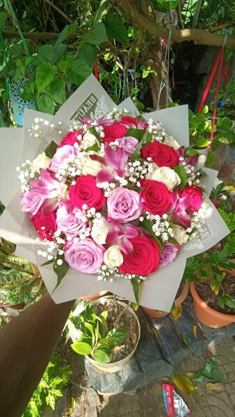 Bouquet de fleurs éclatant