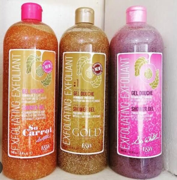 F/w body scrub product