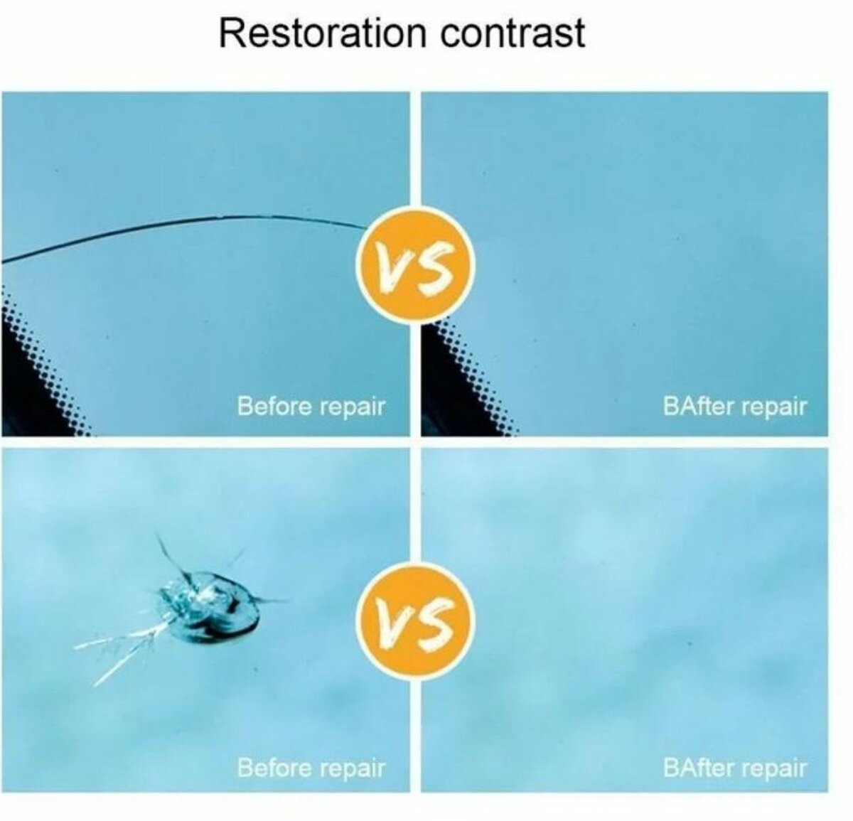 Kit D'agent Liquide De Réparation Des Rayures Du Pare-brise