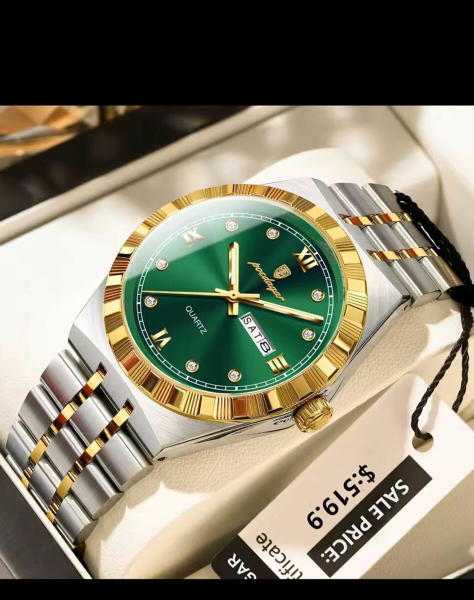 Montres Élégantes en Acier Inoxydable