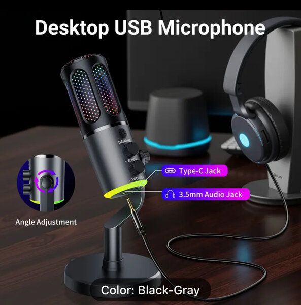 Microphone USB de Bureau