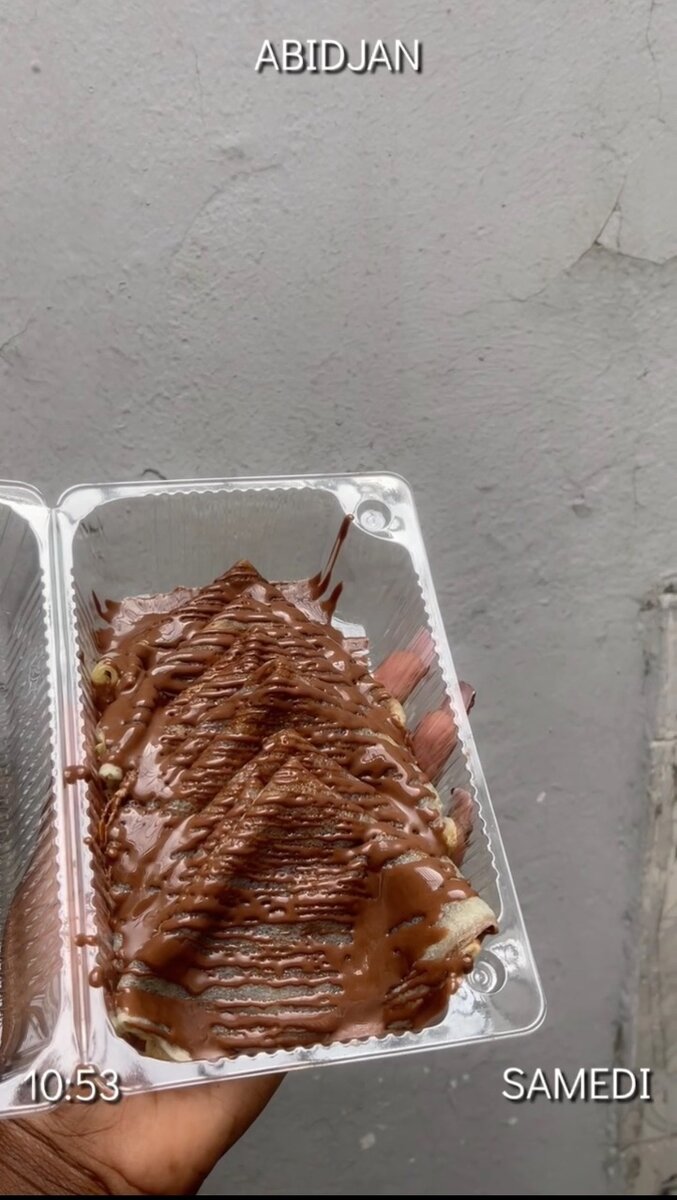 Crêpes au Nutella