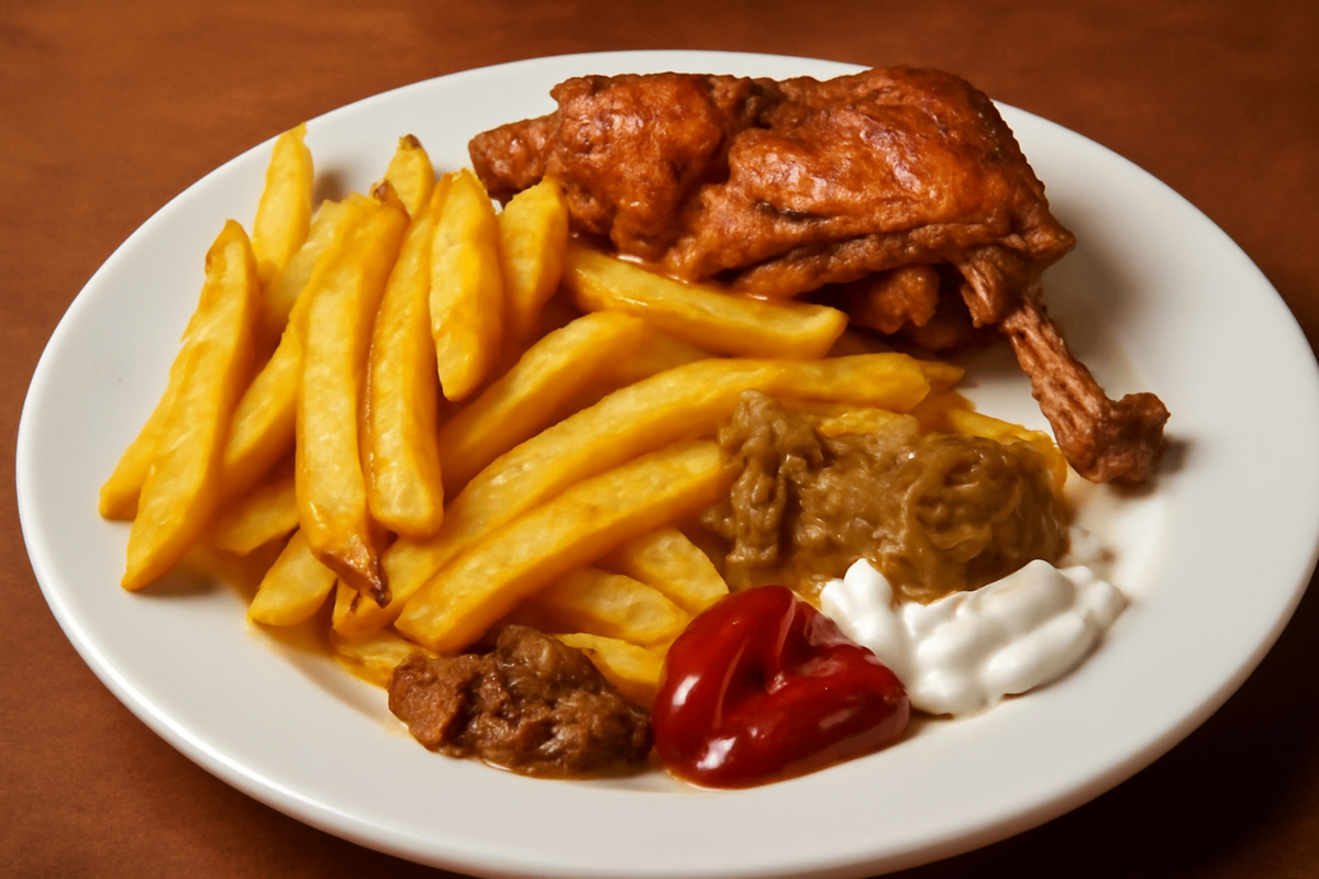 Plat à emporter Poulet Frit