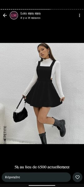 Robe chasuble élégante femme