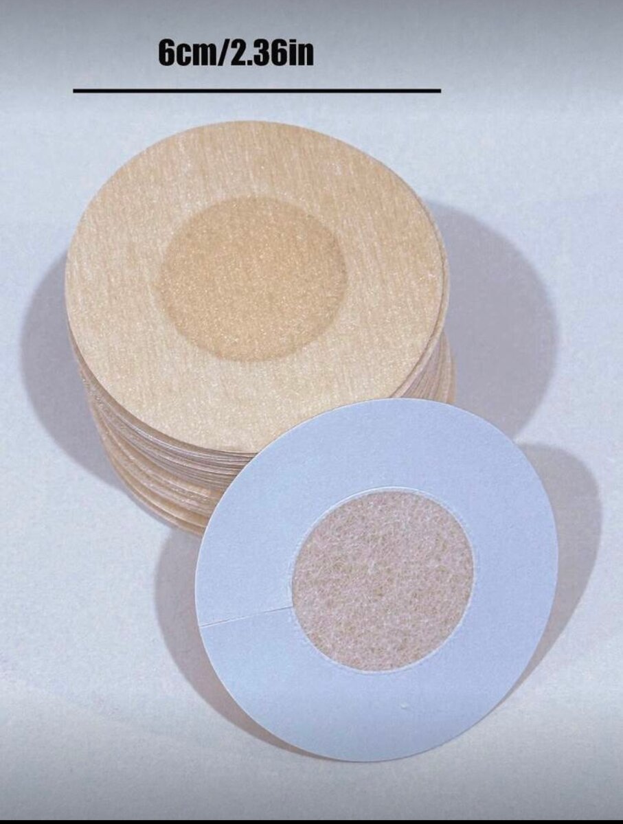 Patches adhésifs en soie 6cm