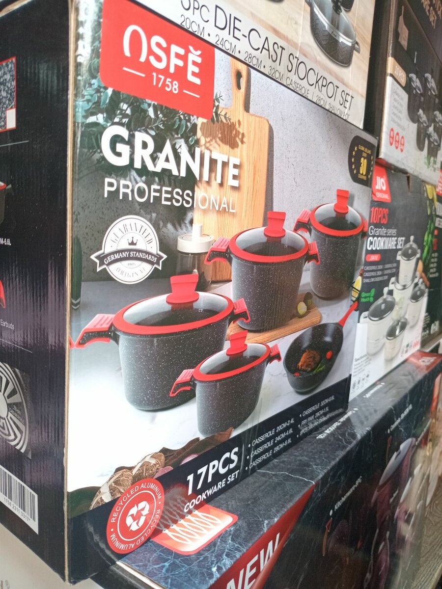 Luxury granite cookware
