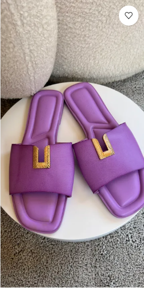 Carelle Purple Slipper