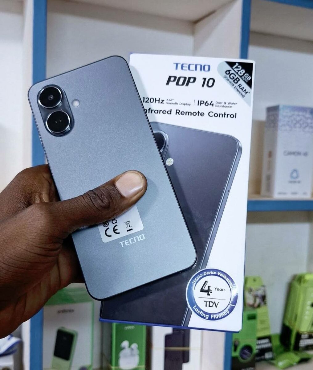 Smartphone Tecno Pop 10 128GB